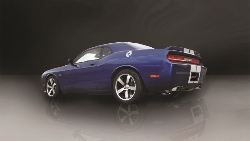 Corsa 11-13 Dodge Challenger SRT-8 6.4L V8 Auto Polished Xtreme Cat-Back Exhaust - DTX Performance