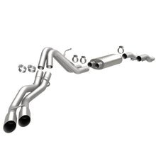 Load image into Gallery viewer, MagnaFlow 11 Ford F-150 3.7L/5.0L/6.2L SS Catback Exhaust Dual Same Side Exit w/ 3.5in SS Tips - DTX Performance