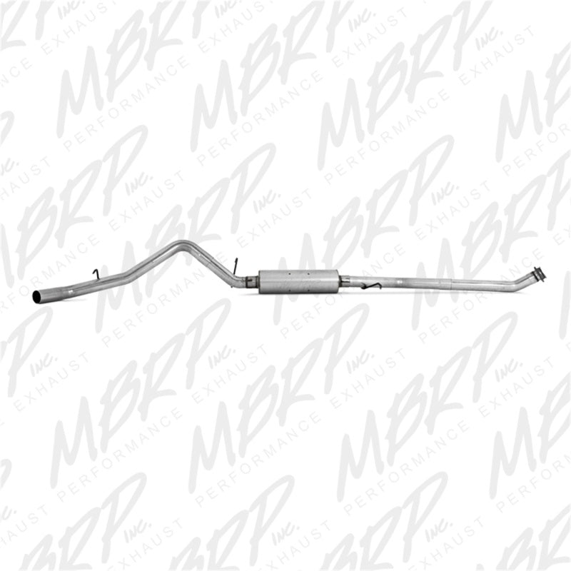 MBRP 2003-2007 Chev/GMC 1500 Classic 4.8/5.3L EC/CC-SB Cat Back Single Side AL P Series Exhaust - DTX Performance