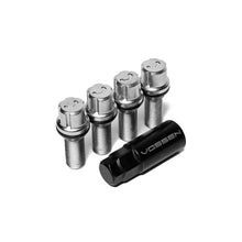 Load image into Gallery viewer, Vossen 28mm Lock Bolt - 14x1.25 - 17mm Hex - Cone Seat - Silver (Set of 4) - DTX Performance