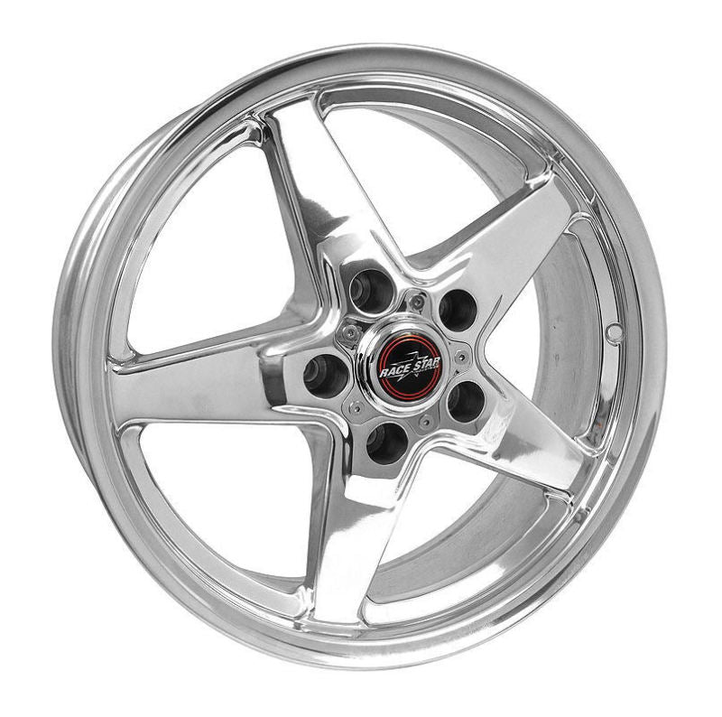 Race Star 92 Drag Star 17x8 5x4.75bc 5.05bs Direct Drill Polished Wheel - DTX Performance