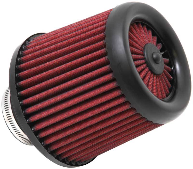 AEM Dryflow Air Filter - Round Tapered 6in Base OD x 5in Top OD x 5.5in H x 2.5in Flange ID - DTX Performance