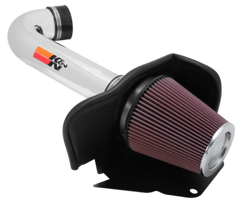 K&N 11 Jeep Grand Cherokee 5.7L V8 / 11 Dodge Durango 5.7L V8 High Flow Performance Intake Kit - DTX Performance