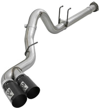 Load image into Gallery viewer, aFe Power 15-16 Ford F250/F350 6.7L Diesel Rebel XD 4in 409 SS DPF-Back Exhaust System - Black Tips - DTX Performance