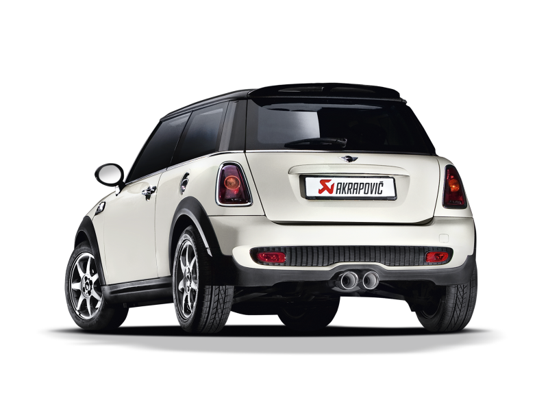 Akrapovic 07-14 MINI Cooper S (R56) / Cooper S Cabrio (R57) Evolution Line Cat Back (SS) (Req. Tips) - DTX Performance