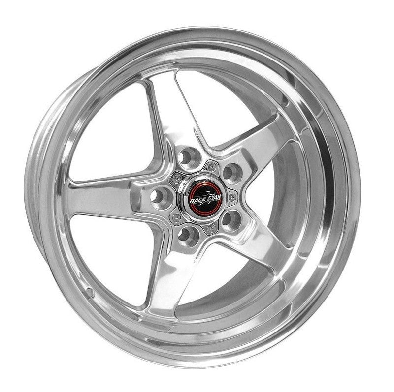 Race Star 92 Drag Star 17x9.50 5x4.75bc 7.30bs Direct Drill Polished Wheel - DTX Performance