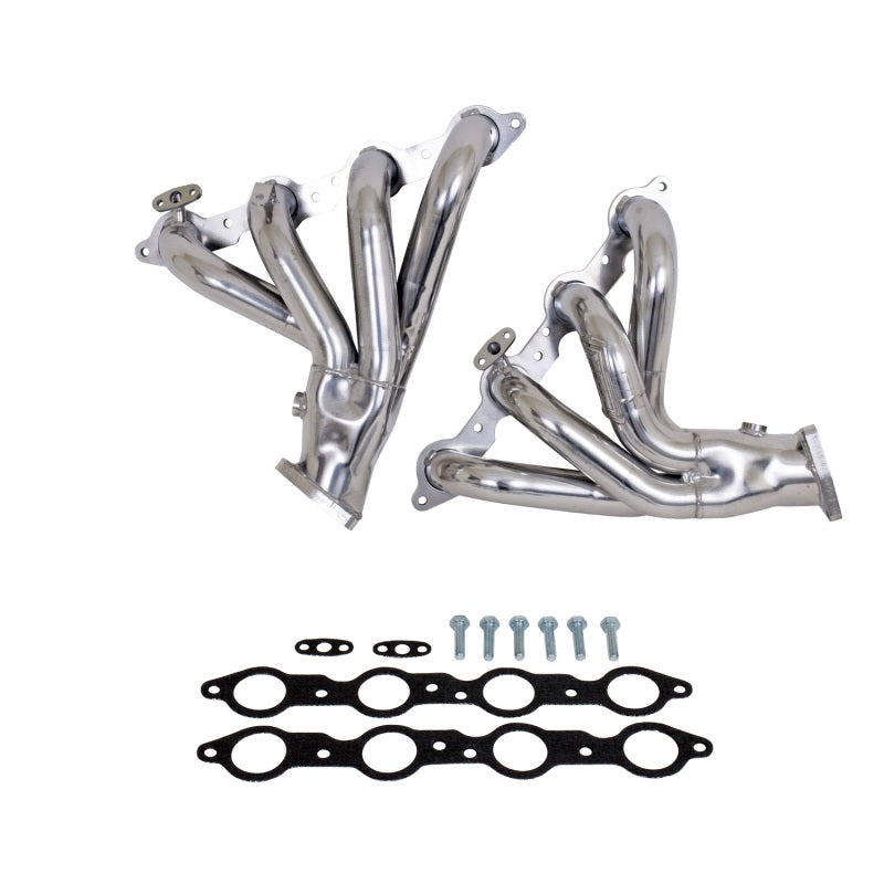 BBK 97-99 Corvette C5 LS1 Shorty Tuned Length Exhaust Headers - 1-3/4 Silver Ceramic - DTX Performance