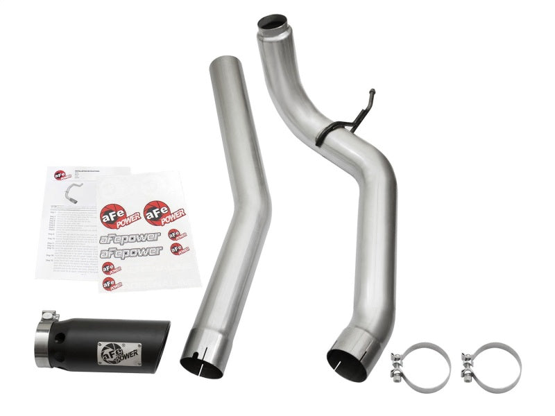 aFe ATLAS Exhaust 4in DPF-Back AL Nissan Titan XD 2016 V8-5.0L (td) - DTX Performance