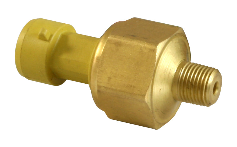 AEM 150 PSIg MAP Brass Sensor Kit (Includes 150 PSIg Brass Sensor & 12in Flying Lead Connector) - DTX Performance