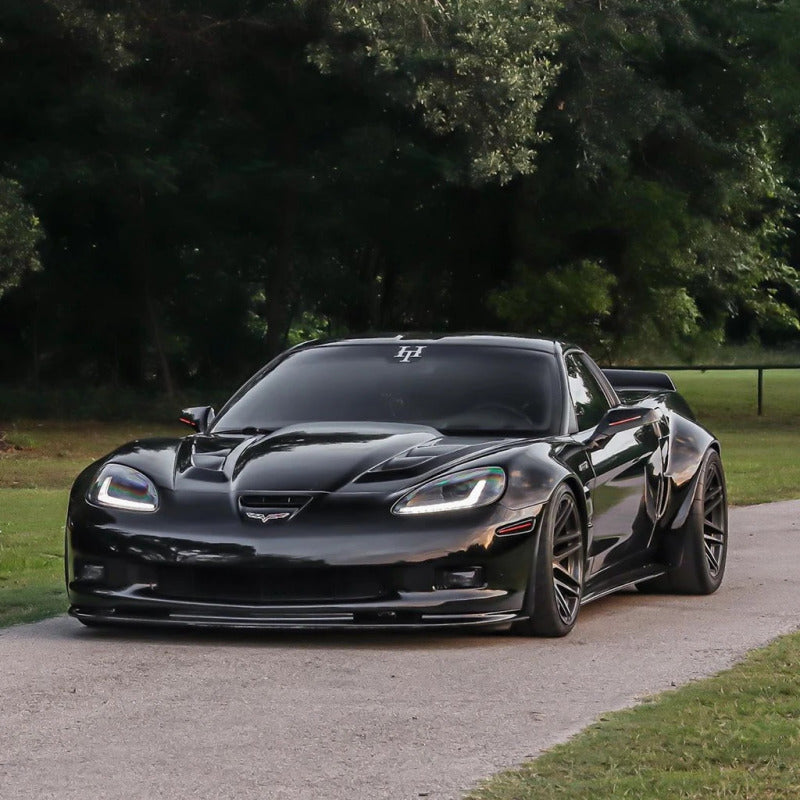 Oracle 05-13 Chevy Corvette C6 Concept Sidemarker Set - Tinted - Cyber Grey Metallic (GBV) - DTX Performance