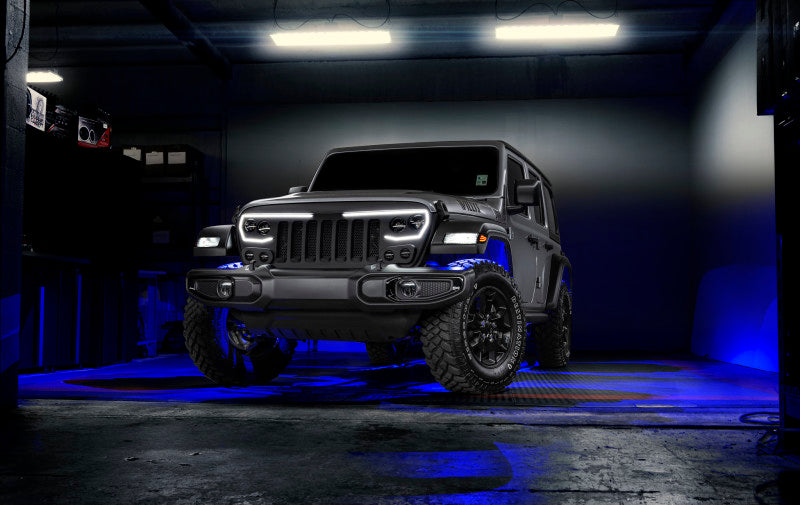 Oracle VECTOR Series Full LED Grille - Jeep Wrangler JL/JT - NA - DTX Performance