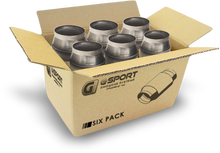 Load image into Gallery viewer, GESI G-Sport 6PK 400 CPSI EPA Compliant 3in Inlet/Outlet GEN2 High Output Catalytic Conv Assembly - DTX Performance