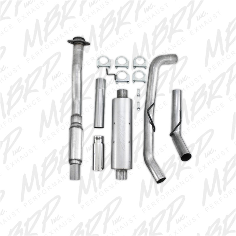 MBRP 11-12 Ford F150 3in Cat Back Single Side Exit Alum Exhaust System - DTX Performance