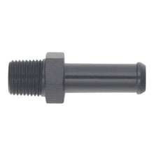 Load image into Gallery viewer, DeatschWerks 1/8in NPT Male Thread 5/16in Hose Barb - Anodized Matte Black - DTX Performance