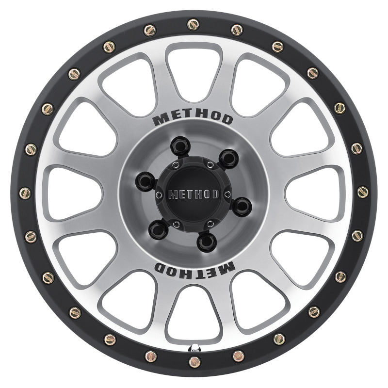 Method MR305 NV 16x8 0mm Offset 6x5.5 108mm CB Machined/Black Street Loc Wheel - DTX Performance