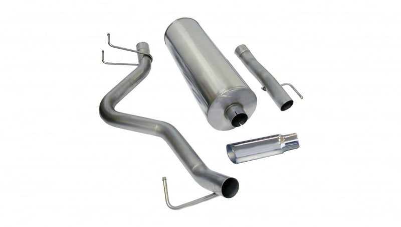 Corsa/dB 06-07 Dodge Ram Quad Cab/Short Bed 1500 4.7L V8 Polished Sport Cat-Back Exhaust - DTX Performance