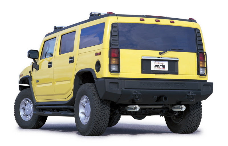 Borla 03-06 Hummer H2 6.0L 8cyl SS Catback Exhaust - DTX Performance