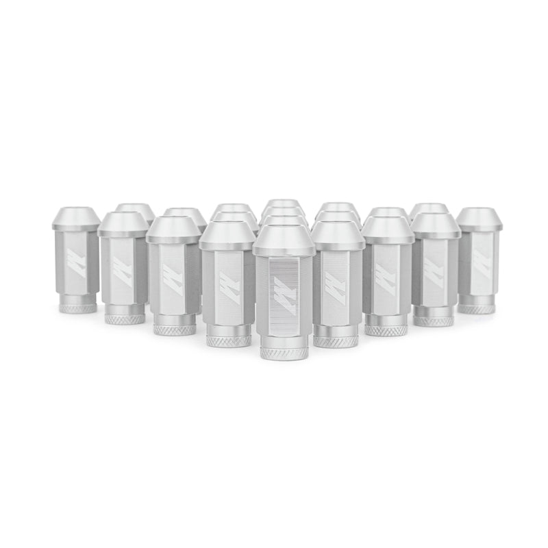 Mishimoto Aluminum Locking Lug Nuts M12x1.5 20pc Set Silver - DTX Performance