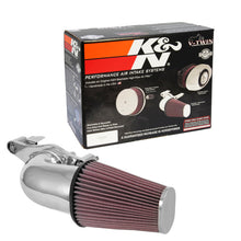 Load image into Gallery viewer, K&amp;N FIPK H/D Touring Models 2017 Chrome Performance Air Intake System - DTX Performance