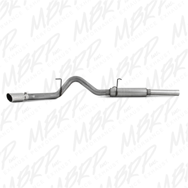 MBRP 2004.5-2007 Dodge 2500/3500 Cummins 600/610 Cat Back Single Side - DTX Performance