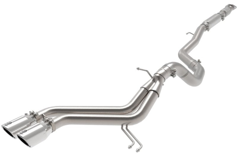 aFe Takeda 2-1/2in to 3in SS-304 Cat-Back Exhaust w/ Polished Tips 13-17 Hyundai Veloster L4-1.6L - DTX Performance