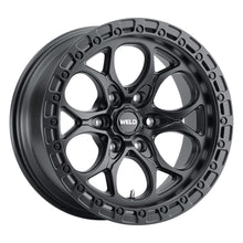 Load image into Gallery viewer, Weld Off-Road W108 18X9 Ledge 6X139.7 ET20 BS5.75 Satin Black / Black Ring 106.1 - DTX Performance