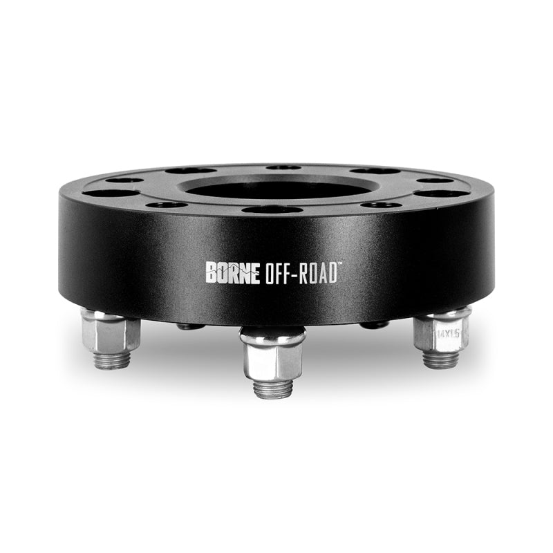 Mishimoto Borne Off-Road Wheel Spacers - 5x127 - 71.6 - 30mm - M14 - Black - DTX Performance