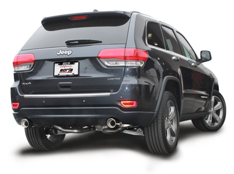 Borla 11-16 Jeep Grand Cherokee Limited/Laredo 5.7L 8cyl 4WD/RWD SS Catback Exhaust - DTX Performance