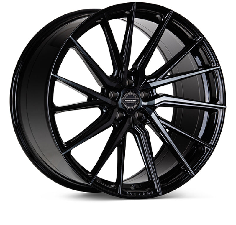 Vossen HF-4T 21x9 / 5x112 / ET32 / Flat Face / 66.5 - Tinted Gloss Black - Right Wheel - DTX Performance