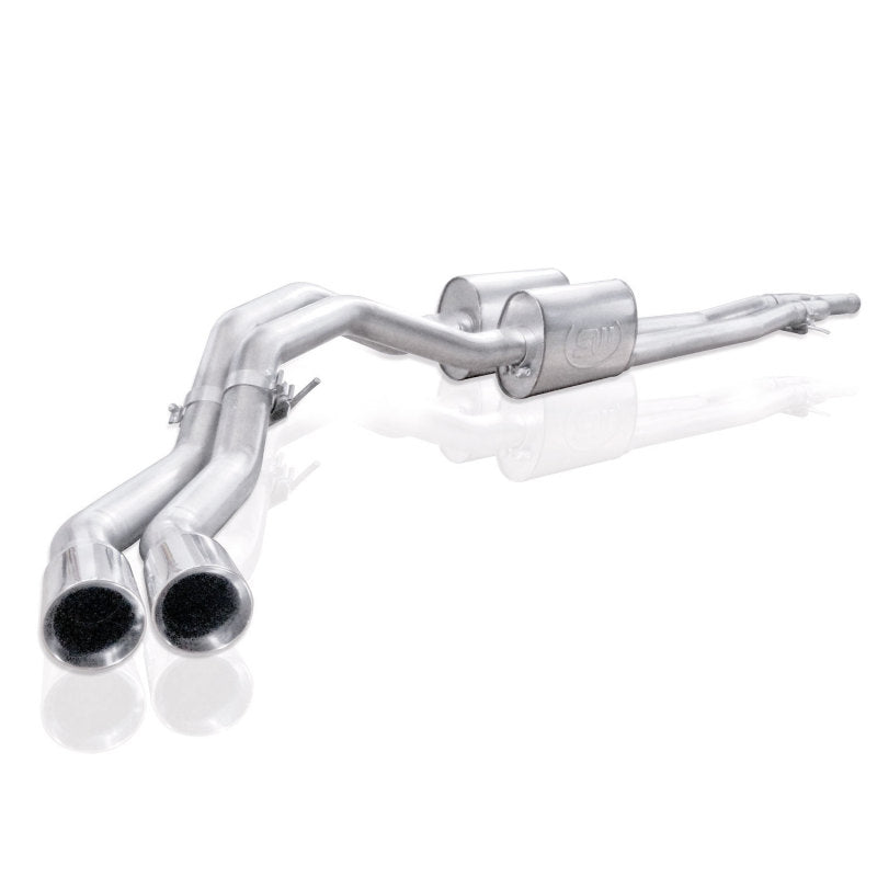 Stainless Works Chevy Silverado/GMC Sierra 2007-16 5.3L/6.2L Exhaust Y-Pipe Passenger Rear Tire Exit - DTX Performance