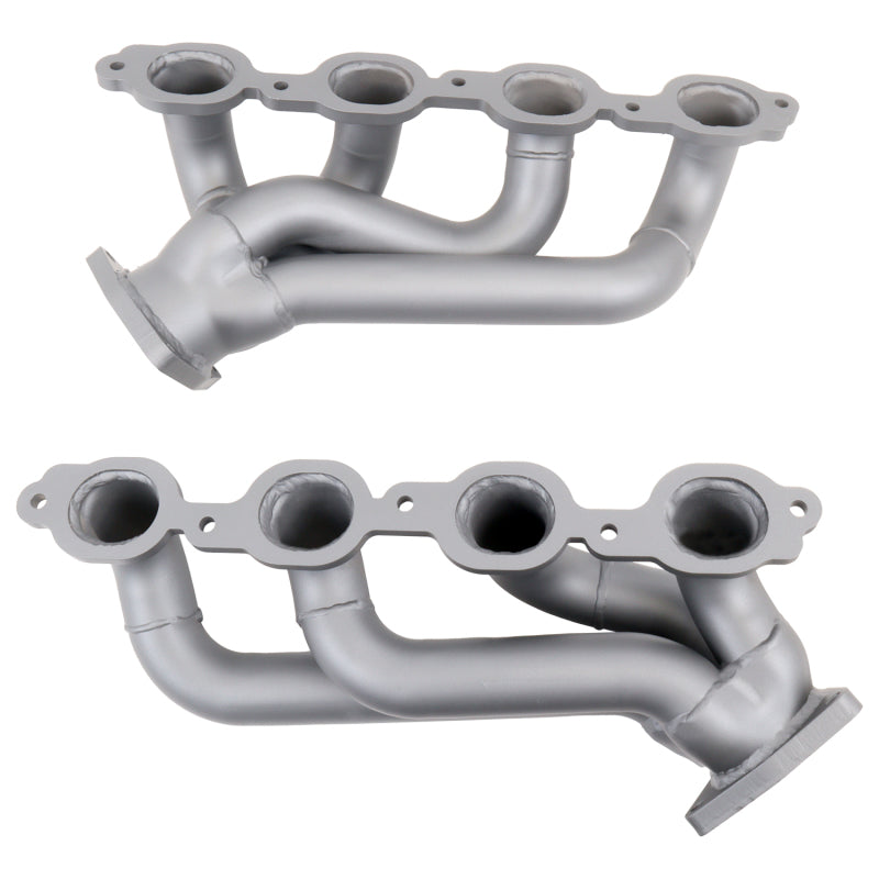 BBK 14-18 GM Truck 5.3/6.2 1 3/4in Shorty Tuned Length Headers - Titanium Ceramic - DTX Performance