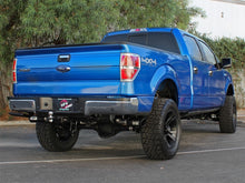 Load image into Gallery viewer, aFe MACHForce XP Exhaust 3in SS Dual Side Exit CB w/ Black Tips 11-14 Ford F150 EcoBoost V6-3.5L TT - DTX Performance