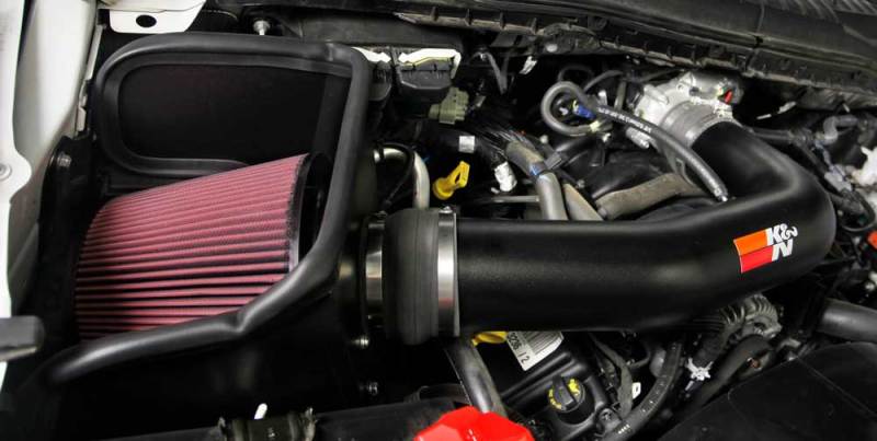 K&N 2017 Ford F250 V8-6.2L F/I Performance Air Intake Kit - DTX Performance