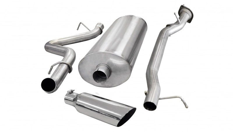 Corsa/dB 07-10 Chevrolet Silverado Ext. Cab/Long Bed 2500 6.0L V8 Polished Sport Cat-Back Exhaust - DTX Performance