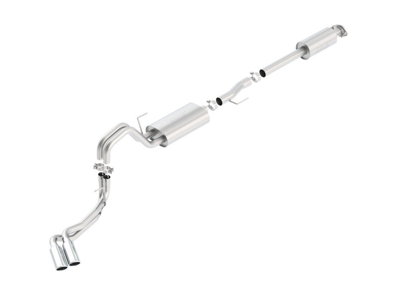 Borla 15-16 Ford F-150 3.5L EcoBoost Ext. Cab Std. Bed Catback Exhaust Touring Truck Side Exit - DTX Performance