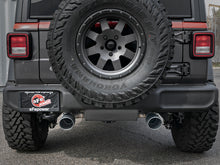 Load image into Gallery viewer, aFe Rebel Series 2.5in 409 SS Cat-Back Exhaust w/ Black Tips 18-19 Jeep Wrangler (JL) V6 3.6L - DTX Performance