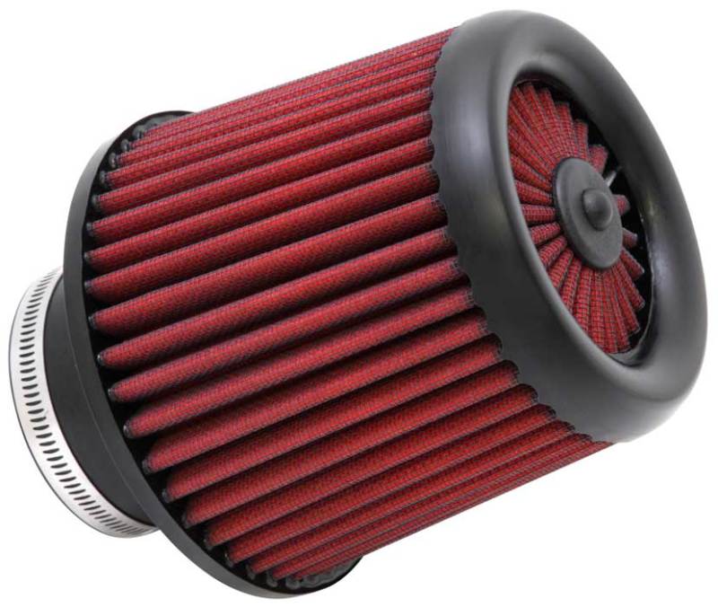 AEM DryFlow Air Filter - Round Tapered 5in Top OD x 6 Base OD x 5.563in H x 3in Flange ID - DTX Performance