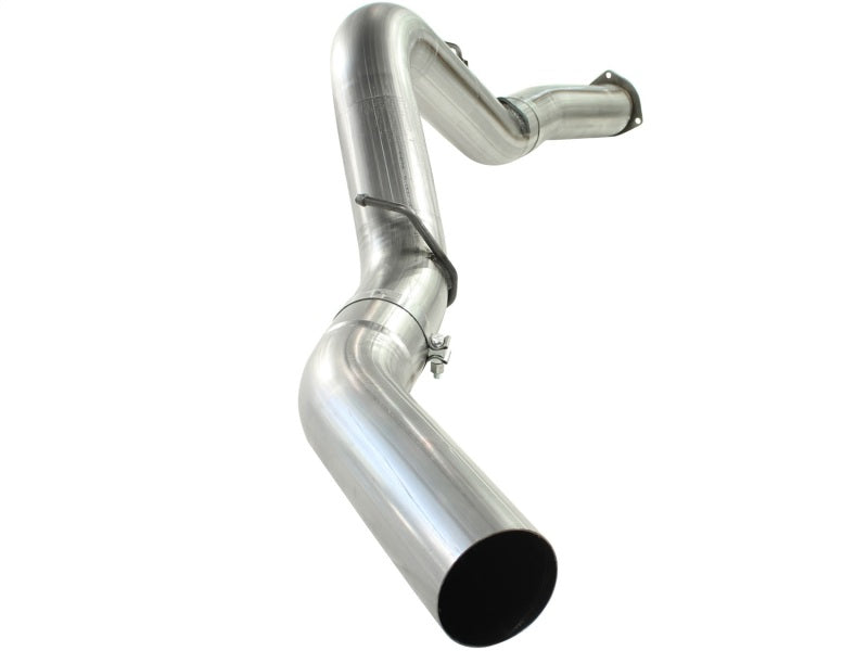 aFe MACHForce XP Exhaust 5in DPF-Stainless, GM Diesel Trucks 07.5-10 V8-6.6L 9(td) LMM - DTX Performance