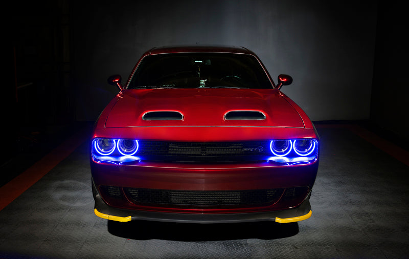 Oracle 15-21 Dodge Challenger Dynamic Surface Mount Headlight Halo Kit - ColorSHIFT - Dynamic - DTX Performance