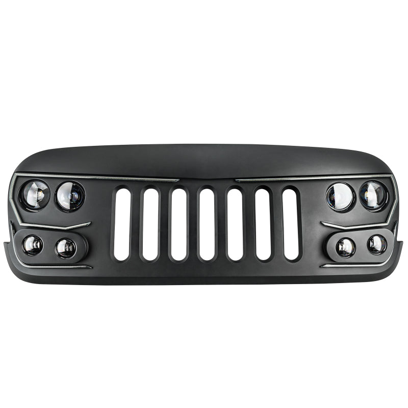 Oracle VECTOR Series Full LED Grille - Jeep Wrangler JK - NA - DTX Performance