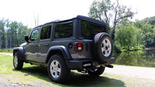 Load image into Gallery viewer, Corsa 18+ Jeep Wrangler JL 2.5in Dual Rear Exit Polished Tips Touring Axle-Back Exhaust - DTX Performance