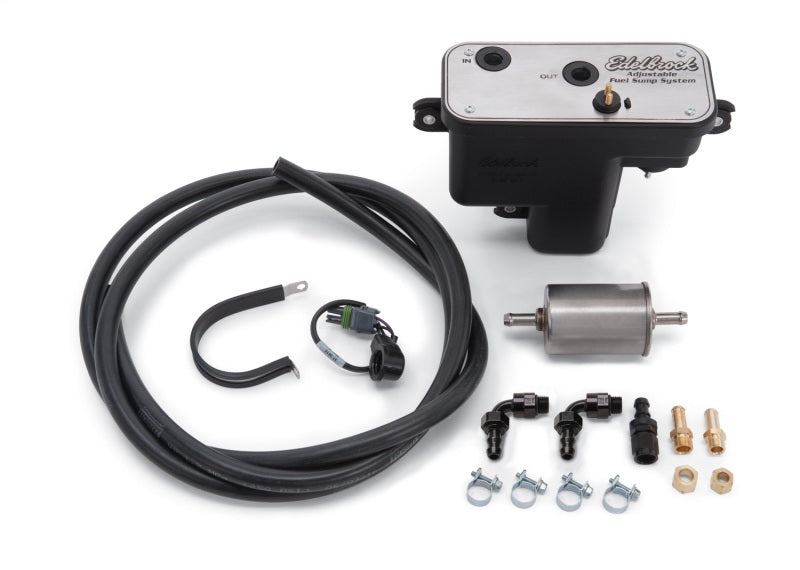 Edelbrock Fuel System Universal Fuel Sump Module Adjustable 255 LPH - DTX Performance