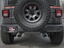 Load image into Gallery viewer, aFe Rebel Series 2.5in 304 SS Cat-Back Exhaust w/ Black Tips 2018+ Jeep Wrangler (JL) V6 3.6L - DTX Performance