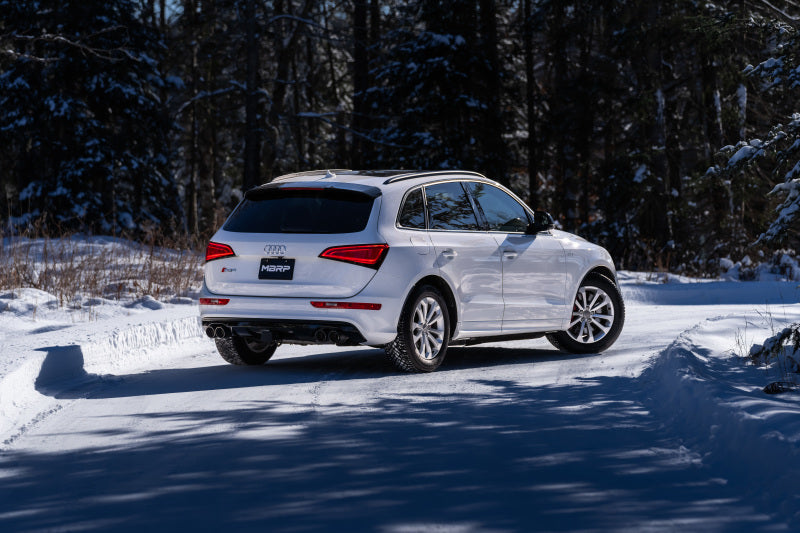 MBRP 14-17 Audi SQ5 3.0T Dual Rear Exit Axle Back w/ Quad Carbon Fiber Tips - T304 - DTX Performance