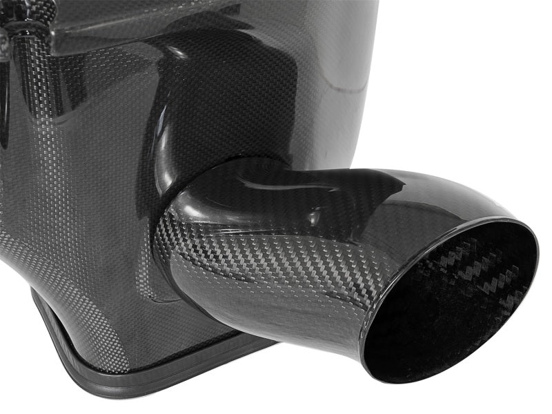 aFe Momentum GT Carbon Fiber Dynamic Air Scoop 15-18 Dodge Challenger V6-3.6L/V8-5.7L/6.4L HEMI - DTX Performance