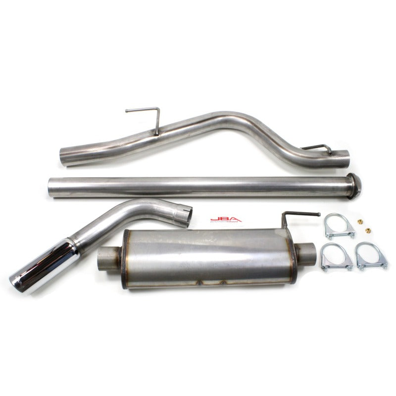 JBA 11-14 Ford F-150 All 2.7L/3.5L/5.0L 409SS Pass Side Single Exit Cat-Back Exhaust - DTX Performance