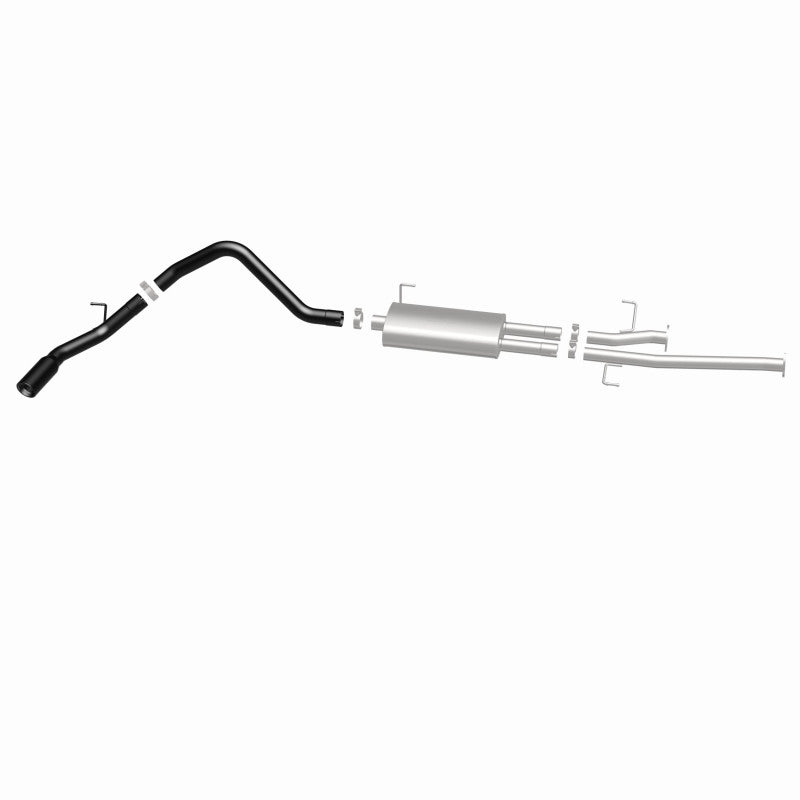 MagnaFlow Cat-Back Exhaust 09-13 Toyota Tundra V8 5.7L 3in SS Black Tip Single Side Exit - DTX Performance