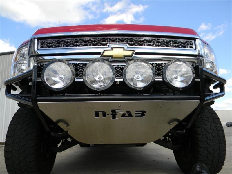 N-Fab RSP Front Bumper 07-13 Chevy 1500 - Gloss Black - Multi-Mount - DTX Performance