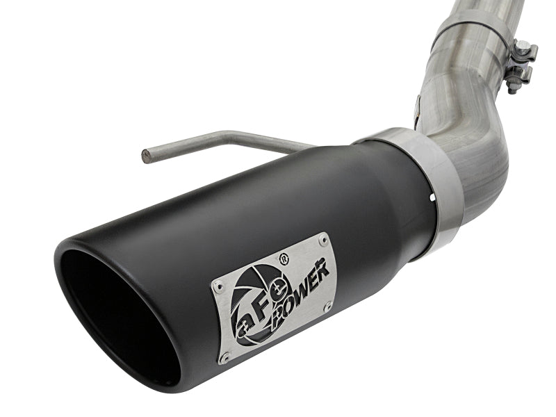 aFe MACHForce XP 3in 409-SS Exhaust Cat-Back 2017 Ford F-150 Raptor V6-3.5L (tt) w/ Black Tip - DTX Performance