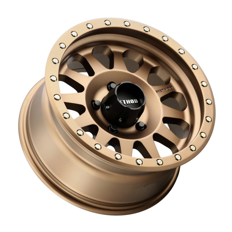 Method MR304 Double Standard 18x9 +25mm Offset 5x150 116.5mm CB Method Bronze Wheel - DTX Performance